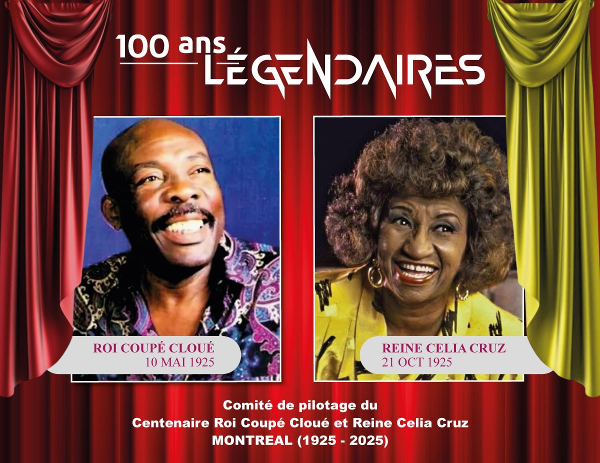 Montréal célèbre  les 100 ans de naissance du Roi Coupé Cloué et de la Reine Celia Cruz