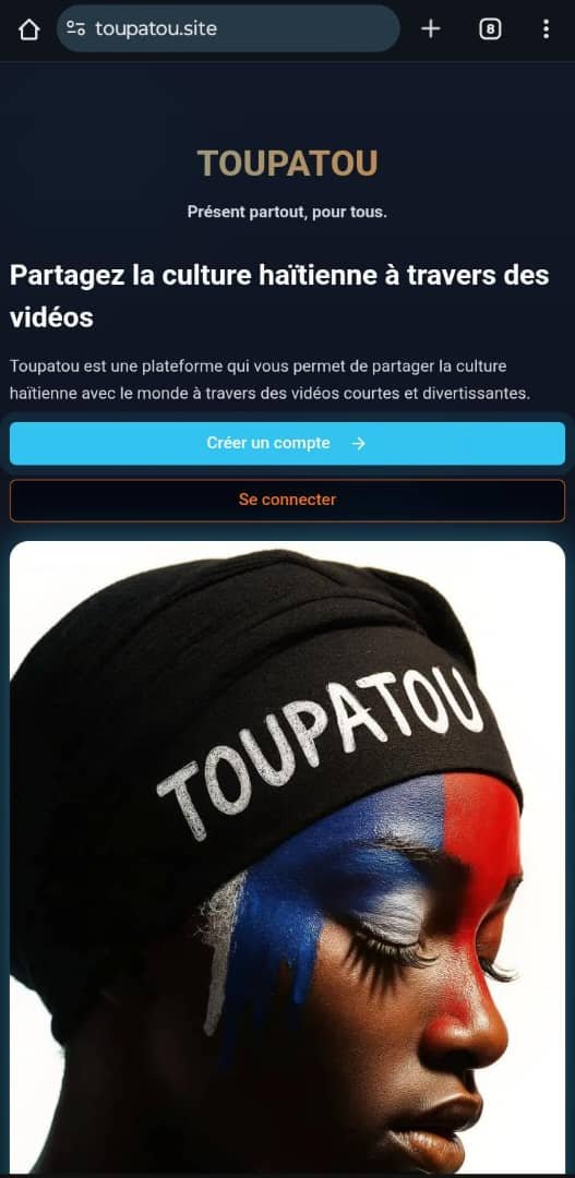 Découvrez Toupatou : Le réseau social haïtien qui connecte, valorise et fait gagner Découvrez Toupatou : Le réseau social haïtien qui connecte, valorise et fait gagner